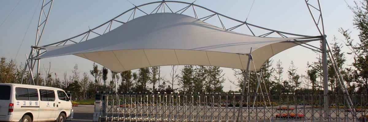 ENTRANCE TENSILE STRUCTURE